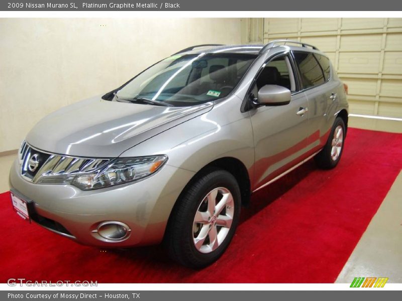 Platinum Graphite Metallic / Black 2009 Nissan Murano SL