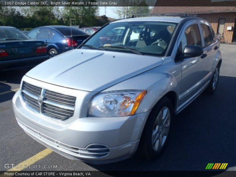 Bright Silver Metallic / Pastel Slate Gray 2007 Dodge Caliber SXT