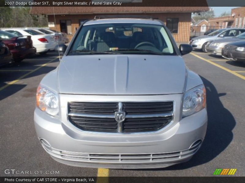 Bright Silver Metallic / Pastel Slate Gray 2007 Dodge Caliber SXT