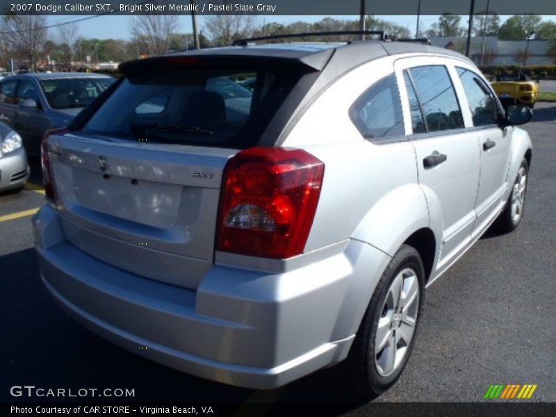 Bright Silver Metallic / Pastel Slate Gray 2007 Dodge Caliber SXT