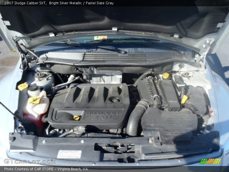 Bright Silver Metallic / Pastel Slate Gray 2007 Dodge Caliber SXT