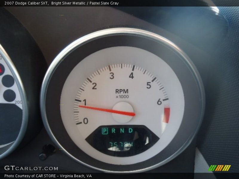 Bright Silver Metallic / Pastel Slate Gray 2007 Dodge Caliber SXT