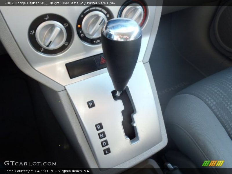Bright Silver Metallic / Pastel Slate Gray 2007 Dodge Caliber SXT