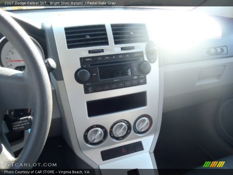 Bright Silver Metallic / Pastel Slate Gray 2007 Dodge Caliber SXT