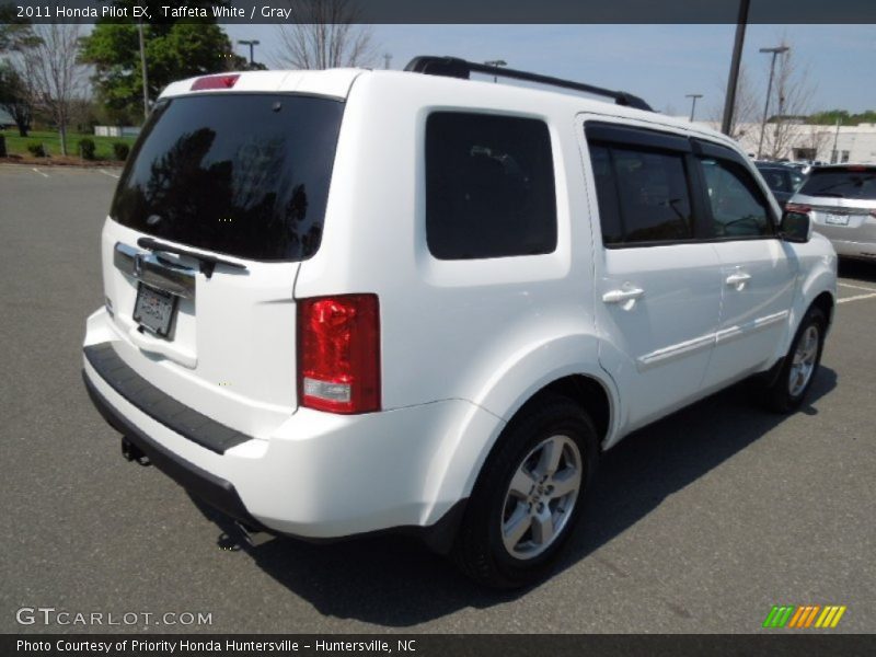 Taffeta White / Gray 2011 Honda Pilot EX