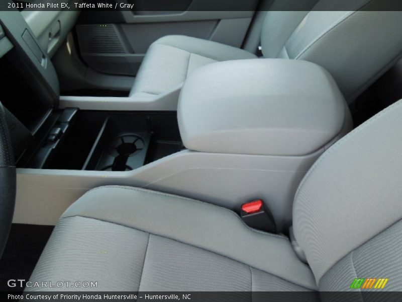 Taffeta White / Gray 2011 Honda Pilot EX