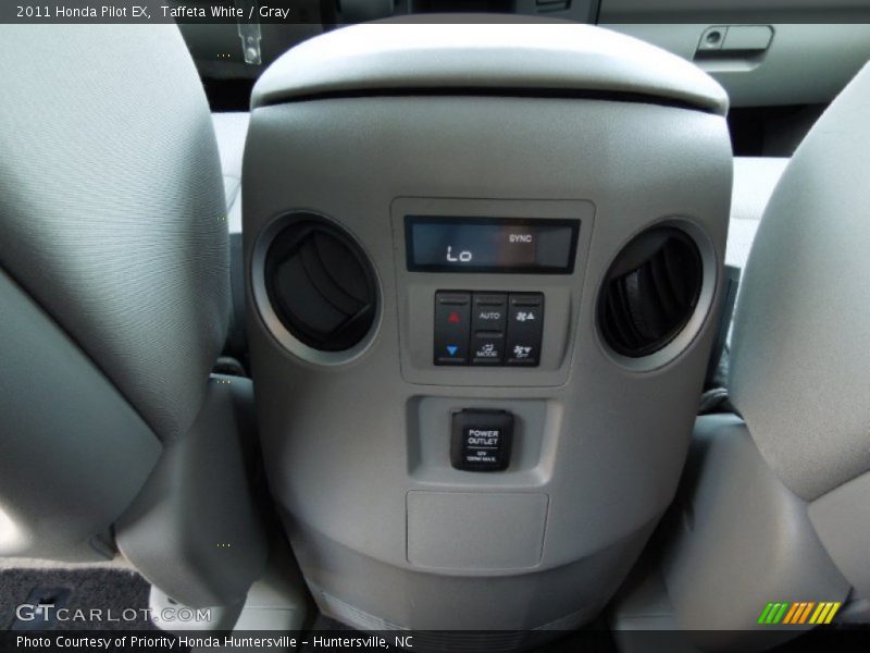 Taffeta White / Gray 2011 Honda Pilot EX