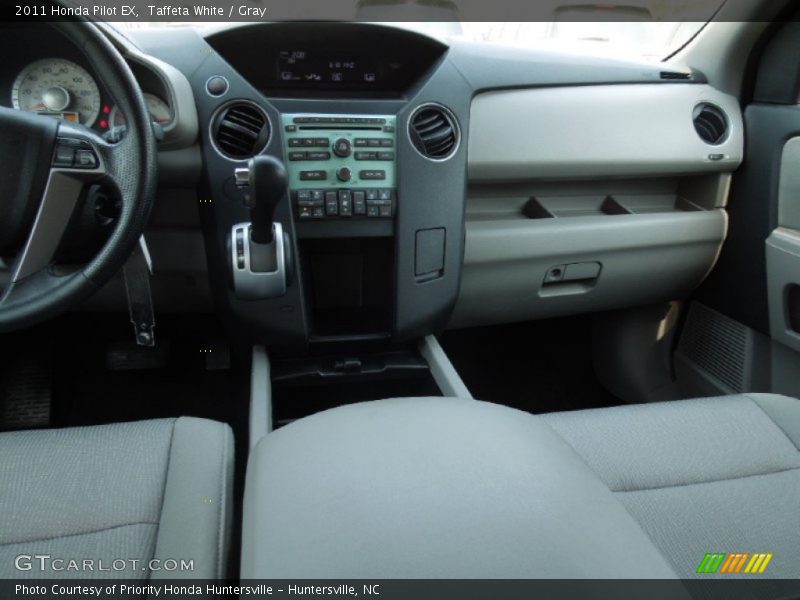 Taffeta White / Gray 2011 Honda Pilot EX