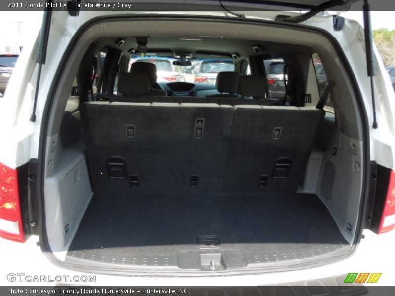 Taffeta White / Gray 2011 Honda Pilot EX