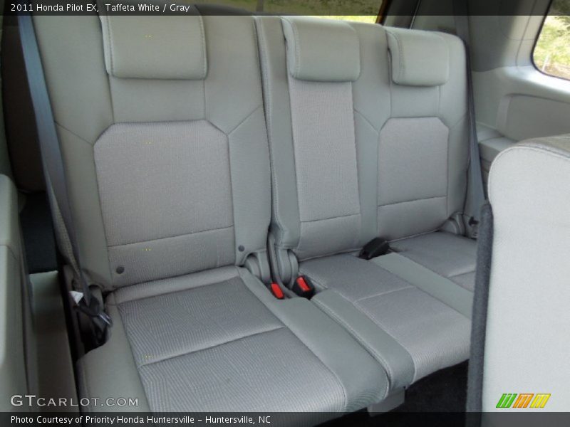 Taffeta White / Gray 2011 Honda Pilot EX