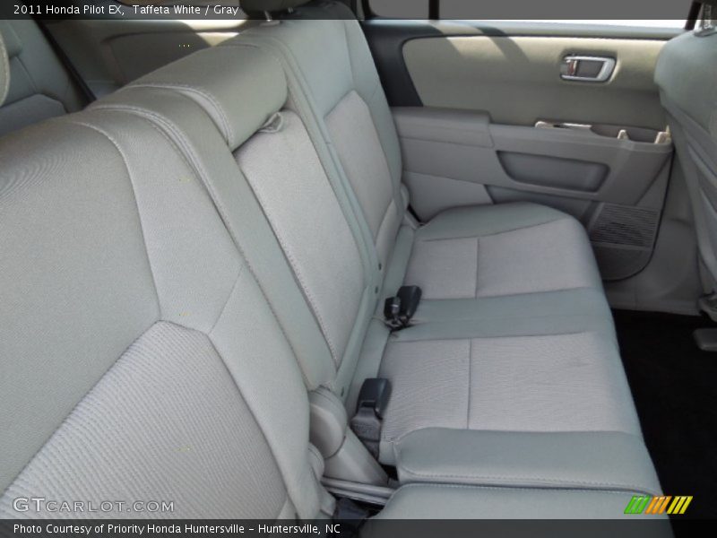 Taffeta White / Gray 2011 Honda Pilot EX