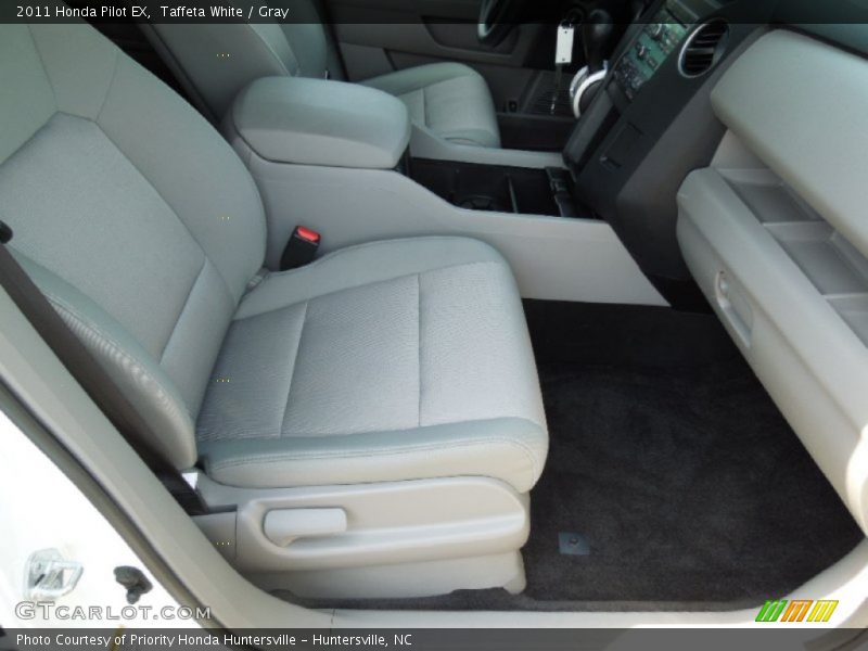 Taffeta White / Gray 2011 Honda Pilot EX