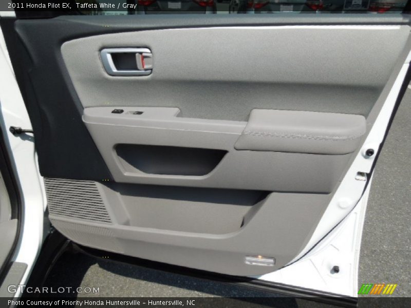 Taffeta White / Gray 2011 Honda Pilot EX
