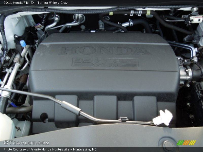 Taffeta White / Gray 2011 Honda Pilot EX