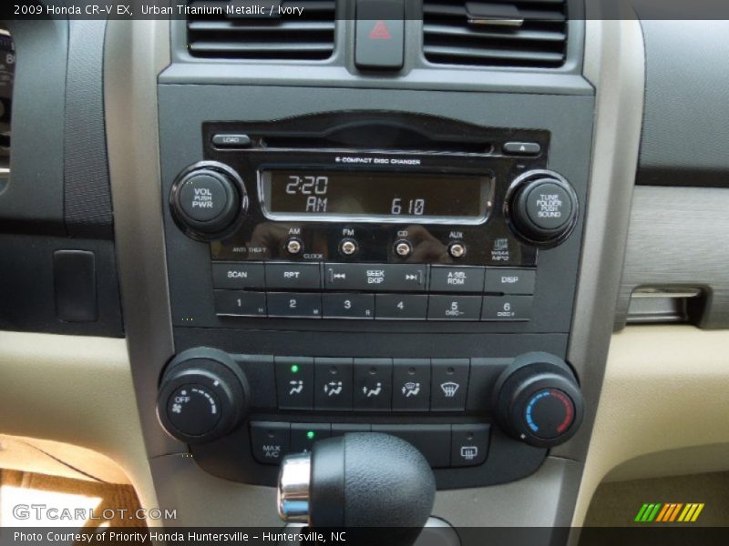 Urban Titanium Metallic / Ivory 2009 Honda CR-V EX