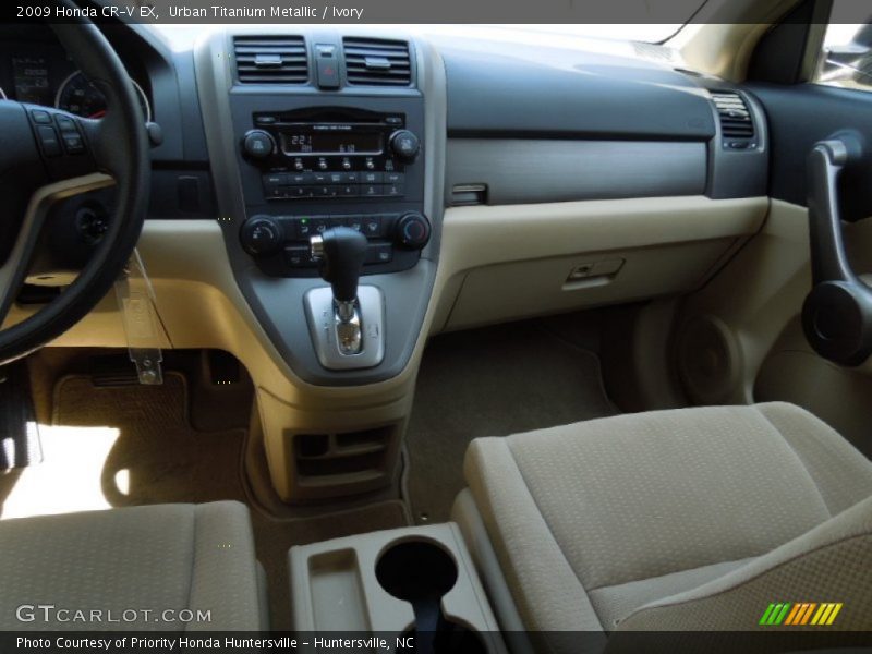 Urban Titanium Metallic / Ivory 2009 Honda CR-V EX