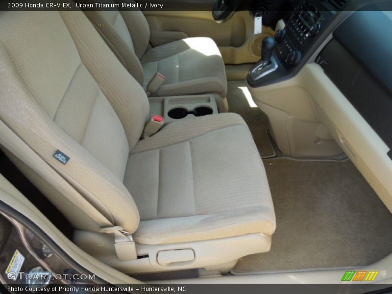 Urban Titanium Metallic / Ivory 2009 Honda CR-V EX