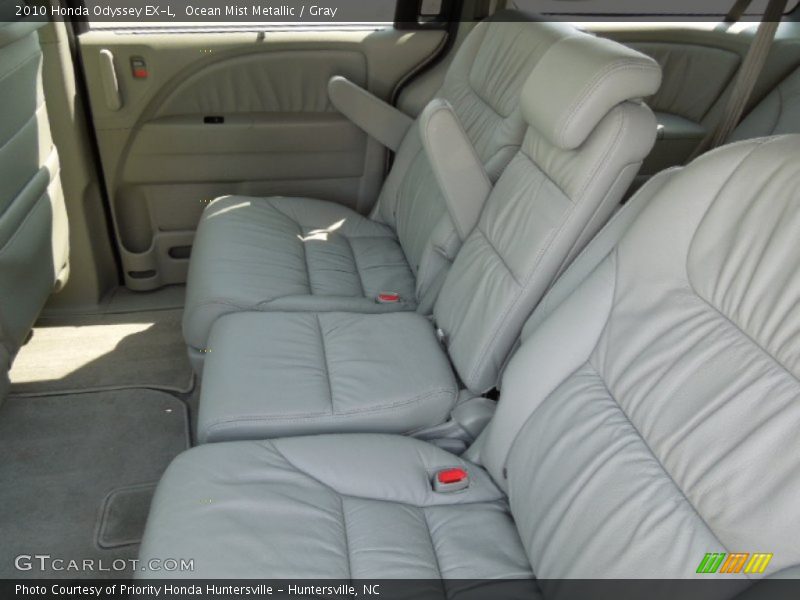 Ocean Mist Metallic / Gray 2010 Honda Odyssey EX-L