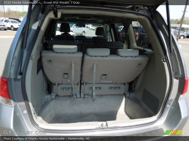 Ocean Mist Metallic / Gray 2010 Honda Odyssey EX-L