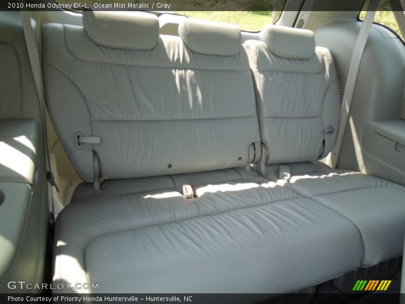 Ocean Mist Metallic / Gray 2010 Honda Odyssey EX-L
