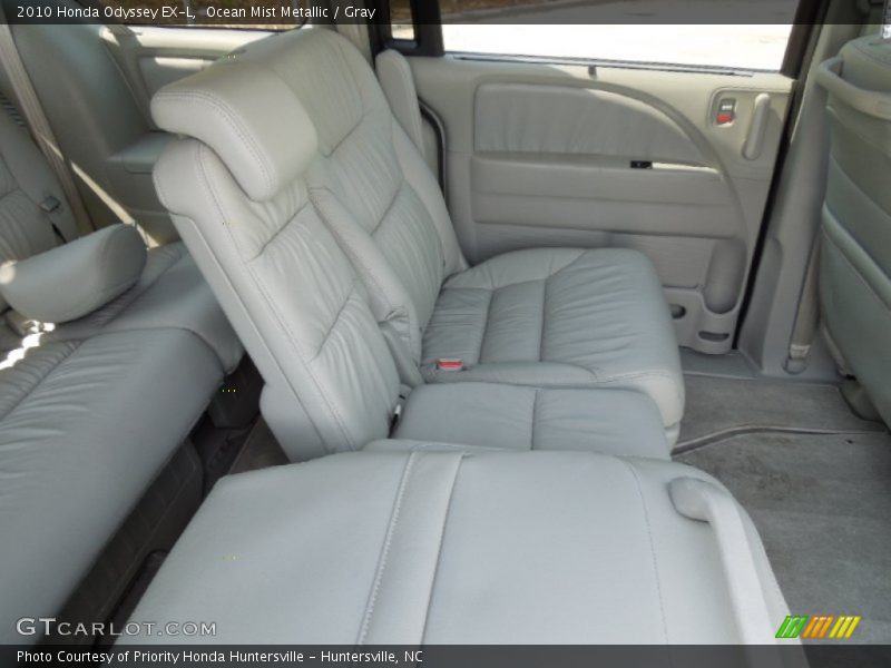 Ocean Mist Metallic / Gray 2010 Honda Odyssey EX-L