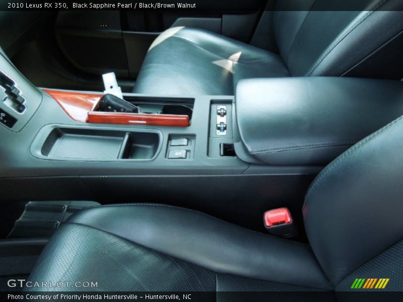 Black Sapphire Pearl / Black/Brown Walnut 2010 Lexus RX 350