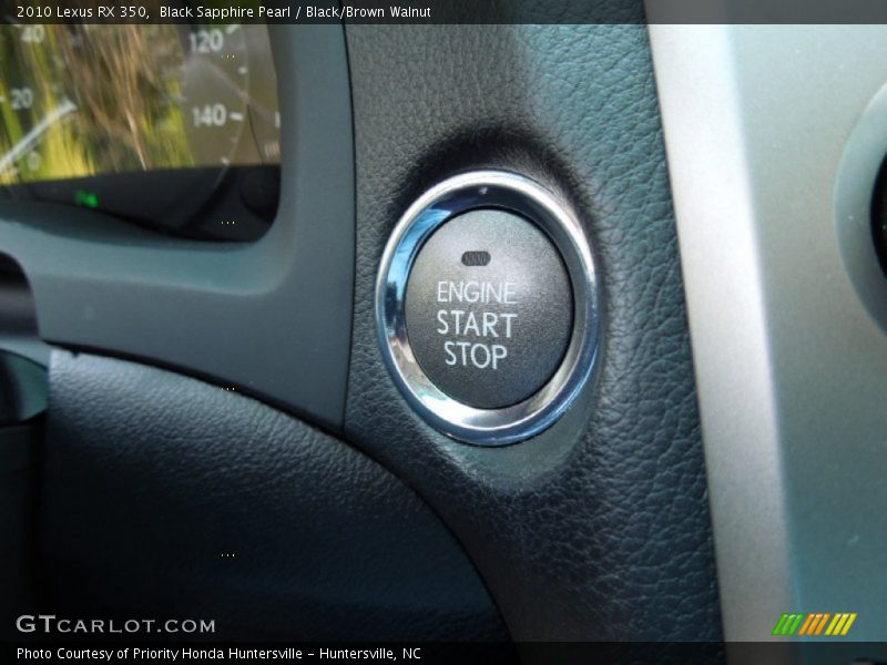 Black Sapphire Pearl / Black/Brown Walnut 2010 Lexus RX 350
