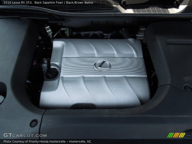 Black Sapphire Pearl / Black/Brown Walnut 2010 Lexus RX 350