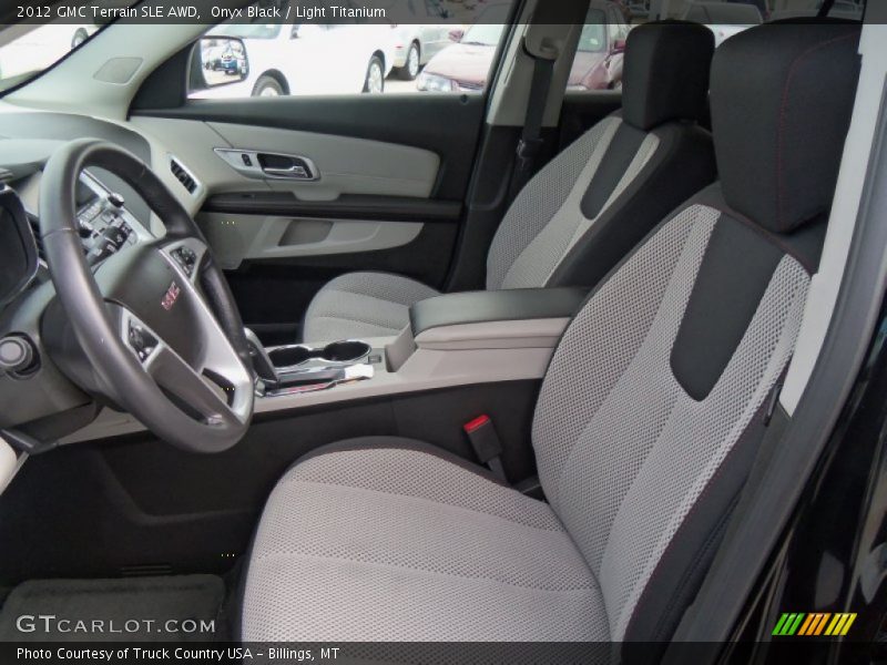 Onyx Black / Light Titanium 2012 GMC Terrain SLE AWD