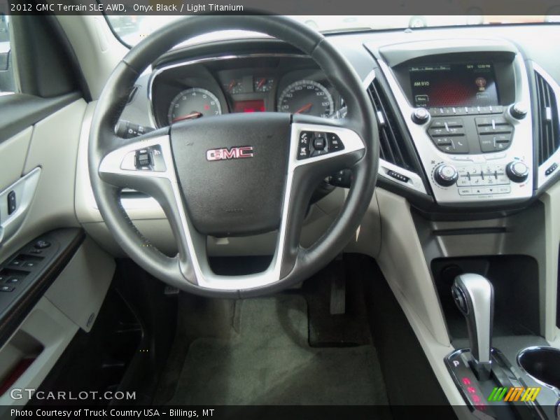 Onyx Black / Light Titanium 2012 GMC Terrain SLE AWD