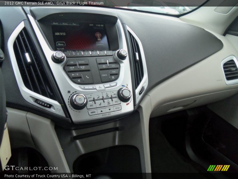 Onyx Black / Light Titanium 2012 GMC Terrain SLE AWD