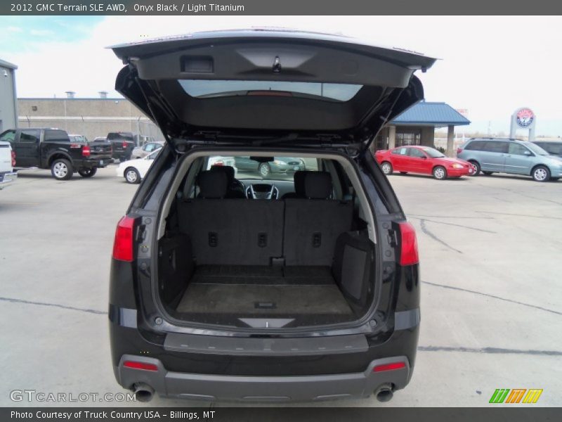 Onyx Black / Light Titanium 2012 GMC Terrain SLE AWD