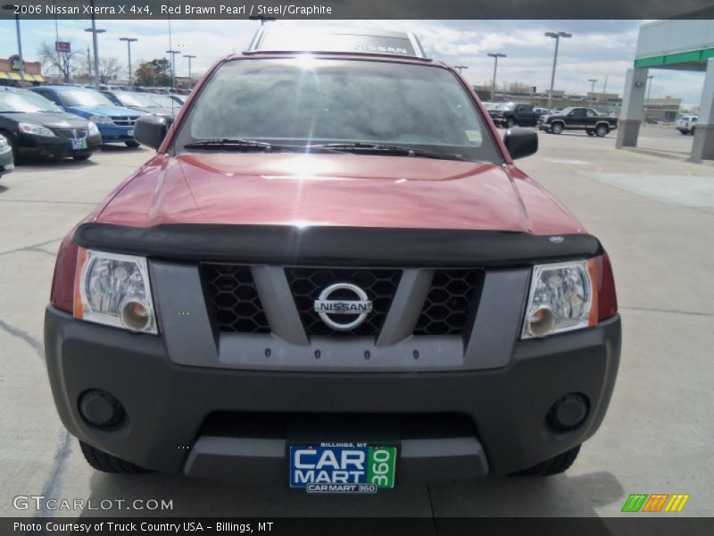 Red Brawn Pearl / Steel/Graphite 2006 Nissan Xterra X 4x4