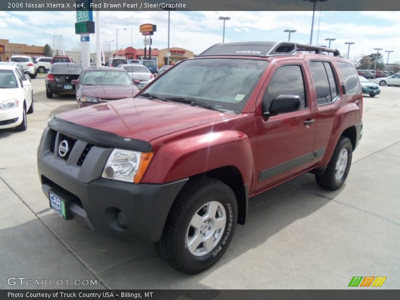 Red Brawn Pearl / Steel/Graphite 2006 Nissan Xterra X 4x4