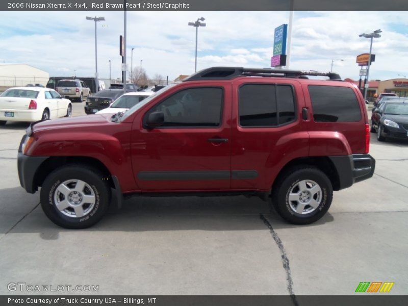 Red Brawn Pearl / Steel/Graphite 2006 Nissan Xterra X 4x4