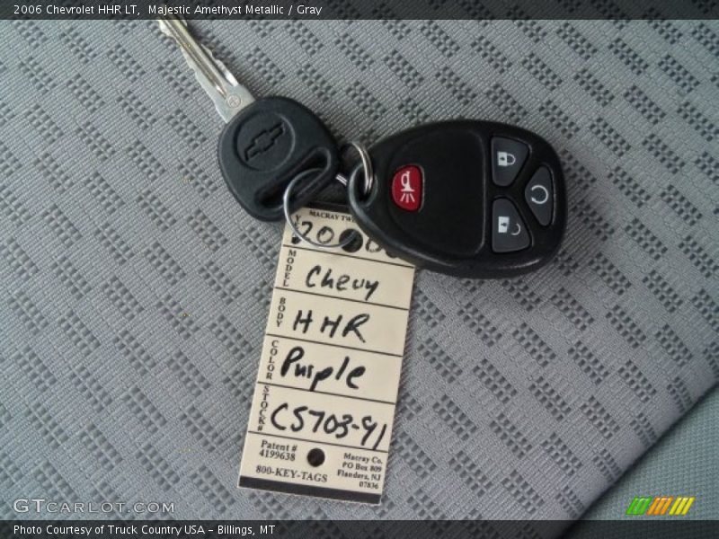 Keys of 2006 HHR LT