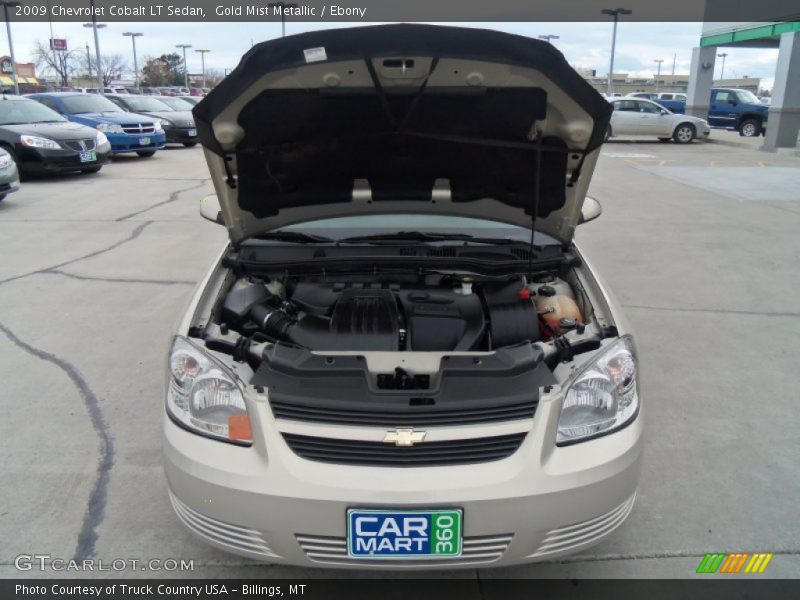 Gold Mist Metallic / Ebony 2009 Chevrolet Cobalt LT Sedan