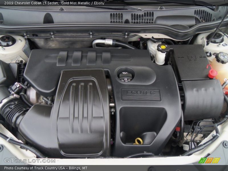 Gold Mist Metallic / Ebony 2009 Chevrolet Cobalt LT Sedan