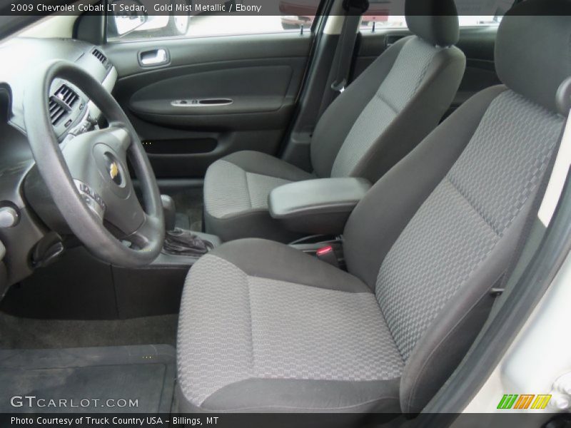 Gold Mist Metallic / Ebony 2009 Chevrolet Cobalt LT Sedan