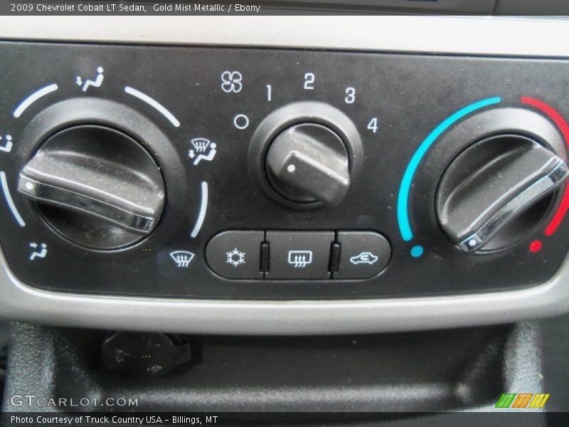 Gold Mist Metallic / Ebony 2009 Chevrolet Cobalt LT Sedan