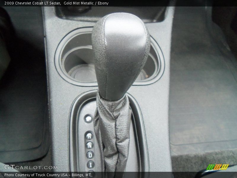 Gold Mist Metallic / Ebony 2009 Chevrolet Cobalt LT Sedan