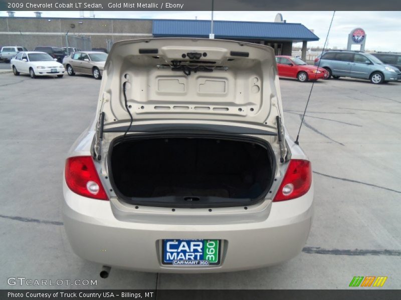Gold Mist Metallic / Ebony 2009 Chevrolet Cobalt LT Sedan