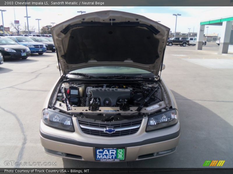 Sandrift Metallic / Neutral Beige 2003 Chevrolet Impala LS