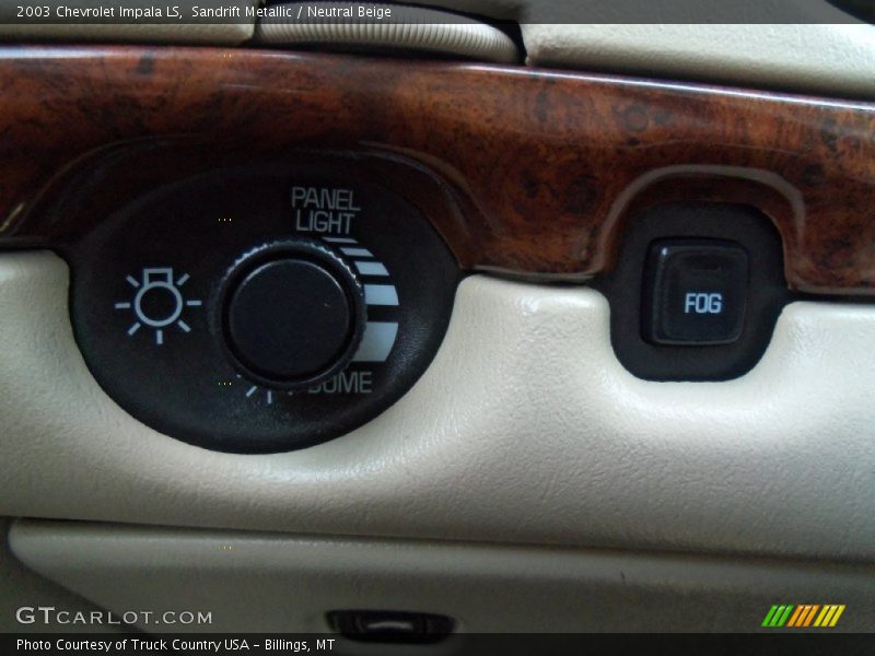 Sandrift Metallic / Neutral Beige 2003 Chevrolet Impala LS