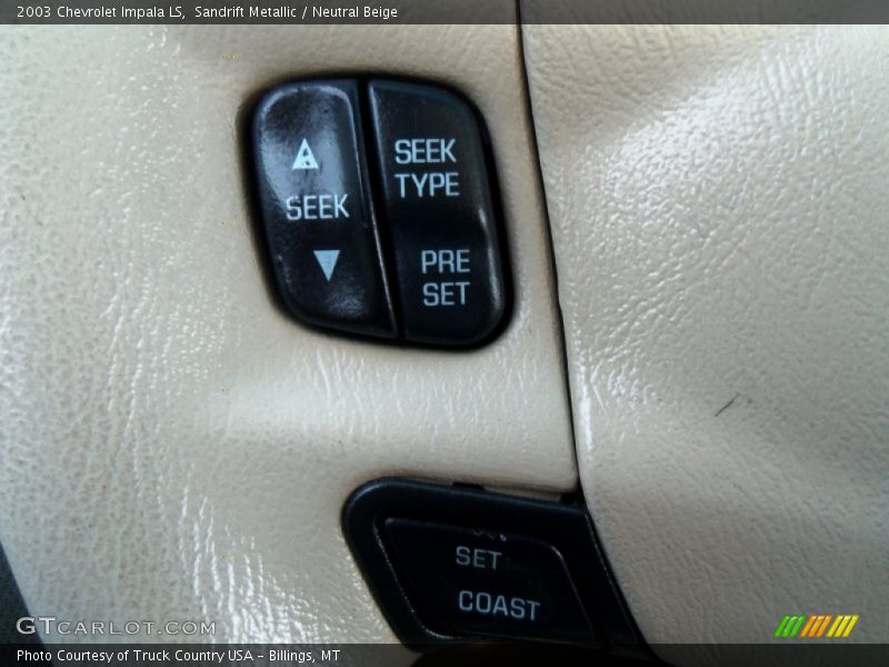 Sandrift Metallic / Neutral Beige 2003 Chevrolet Impala LS