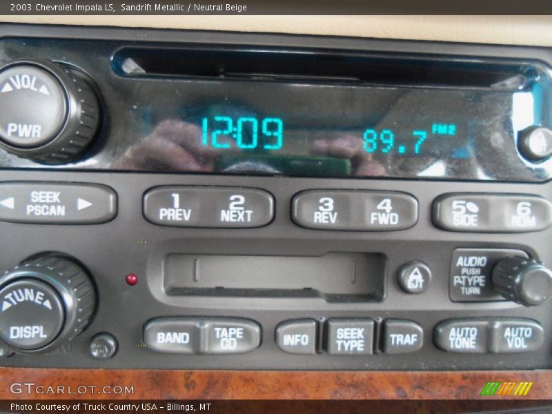 Sandrift Metallic / Neutral Beige 2003 Chevrolet Impala LS