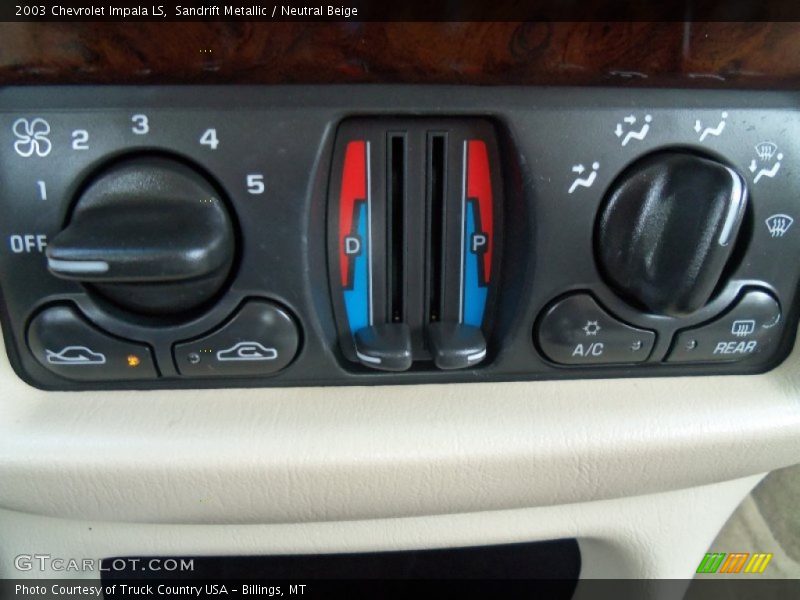 Sandrift Metallic / Neutral Beige 2003 Chevrolet Impala LS