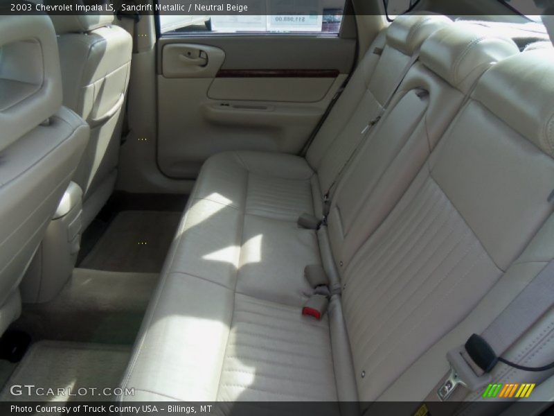 Sandrift Metallic / Neutral Beige 2003 Chevrolet Impala LS