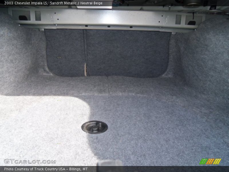 Sandrift Metallic / Neutral Beige 2003 Chevrolet Impala LS