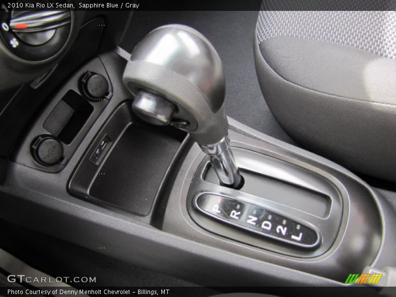 Sapphire Blue / Gray 2010 Kia Rio LX Sedan